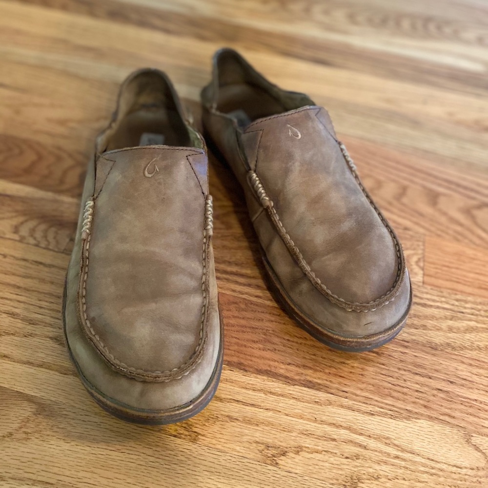 OluKai Moloa Men’s Leather Shoes